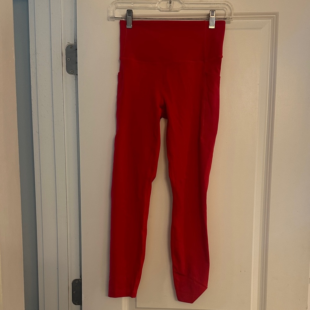 All in Motion Women's Red Leggings